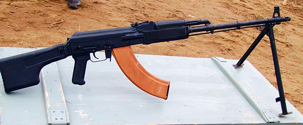 RPK-74. Kalashnikova mašīnu lielgabals (RPK) - 74: raksturlielums. Fotogrāfijas