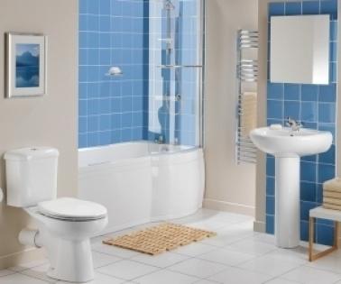 Izveidojiet vannas istabas interjeru jebkurā stilā