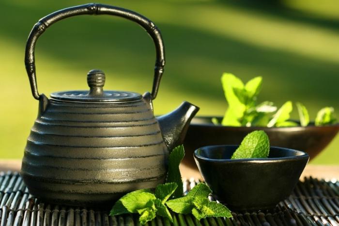 nekā noderīga zaļā tēja