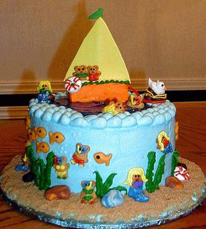 Kā rotā bērna kūku dzimšanas dienā?